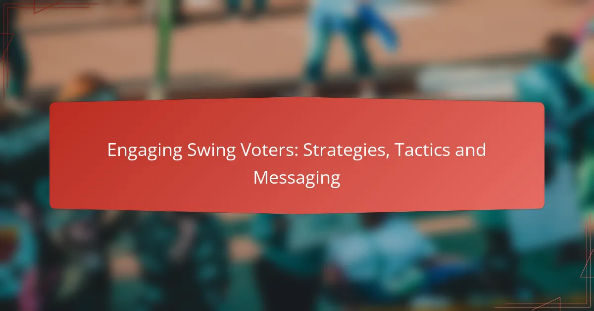 Engaging Swing Voters: Strategies, Tactics and Messaging